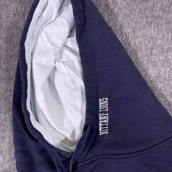 Vintage Y2k Stadium ATH Penn State University Nittany Lions Hoodie Size BLUE XXL - Picture 4 of 6